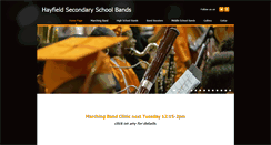 Desktop Screenshot of hayfieldbands.com