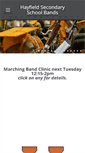 Mobile Screenshot of hayfieldbands.com